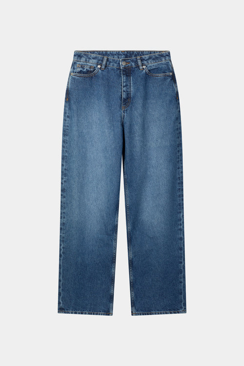 Keanu denim steel blue stylein front modell image