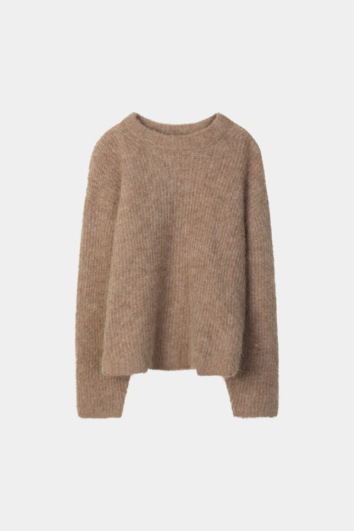 Lerone knitted sweater rye stylein packshot