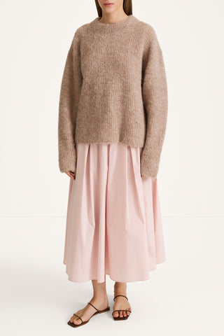 Lerone sweater rye stylein model image front 