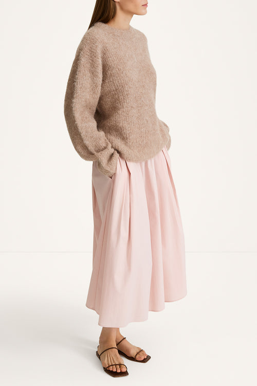 Lerone sweater rye stylein model image front 