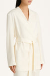  Maggiano blazer ivory stylein front detail
