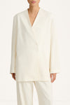 Maggiano blazer ivory stylein front close up