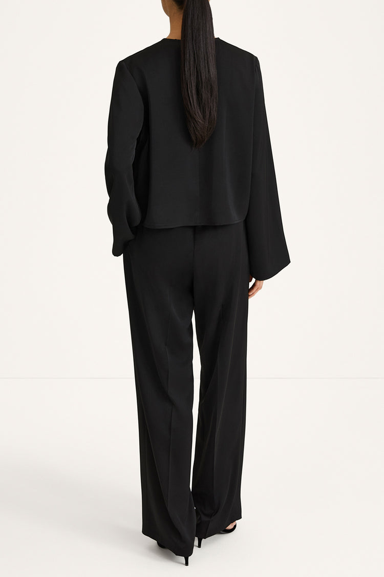 Maggie black trousers black stylein back