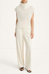 Maggie trousers ivory stylein front