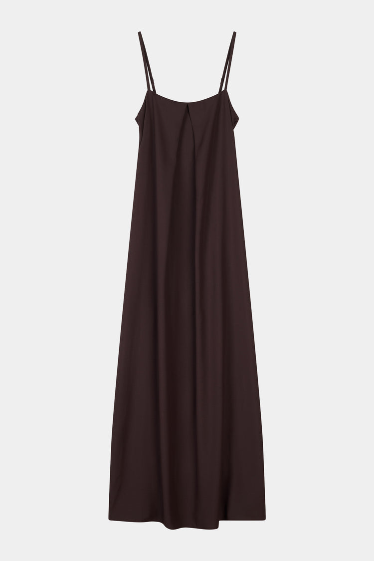 Majla Maxi long dress coffee stylein packshot