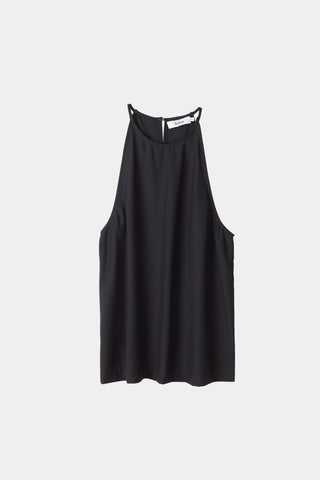Malou top crepe slightly loose black stylein packshot