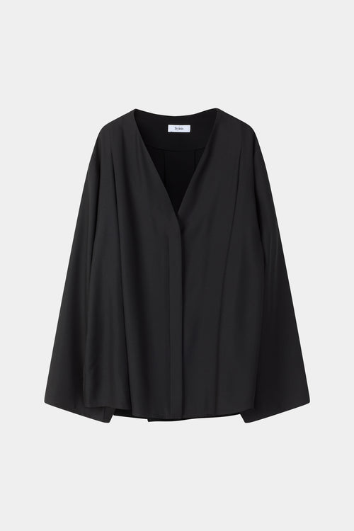 Marby blouse black Stylein model image front