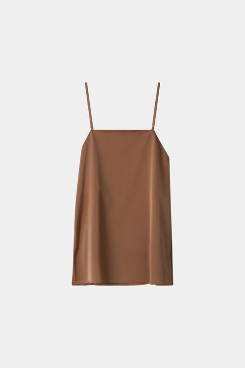Marianne long top rouleau straps hazel stylein model image front