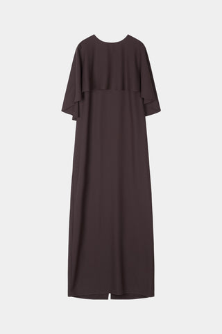 Maxine sleeveless maxi long dress coffee stylein packshot