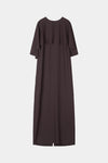 Maxine sleeveless maxi long dress coffee stylein packshot