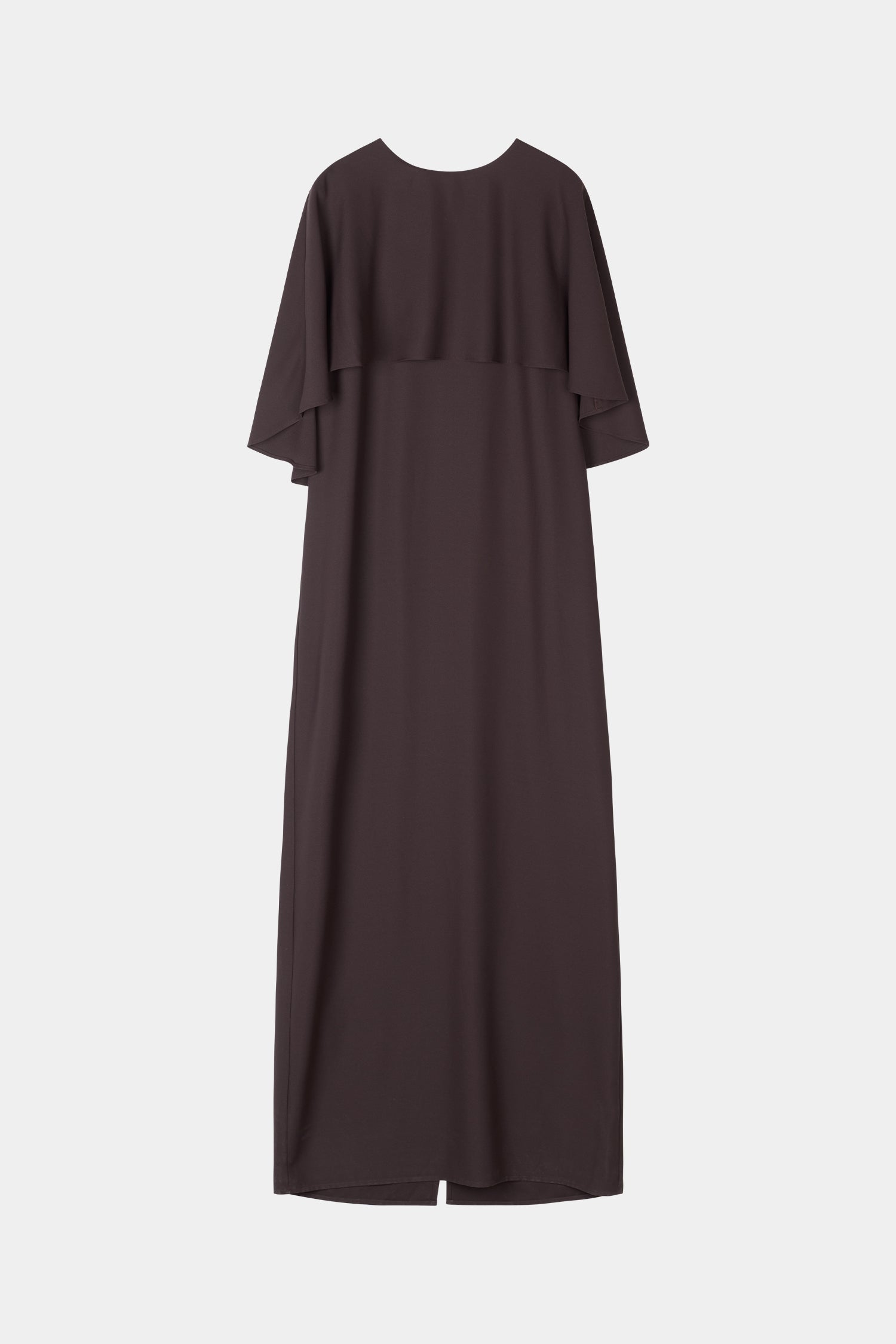 Maxine sleeveless maxi long dress coffee stylein packshot