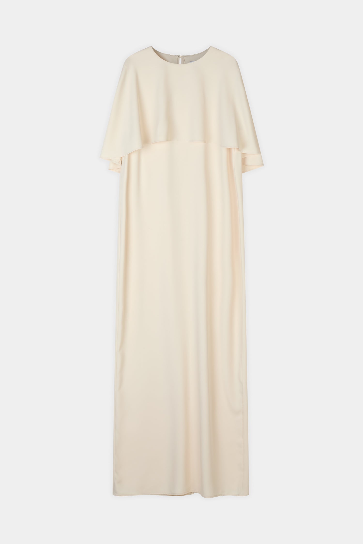 Maxine sleeveless maxi long dress cream stylein packshot
