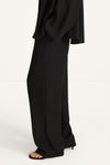Meike chiffon trousers black stylein model image side close