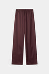 Meike satin trousers bordeaux stylein packshot
