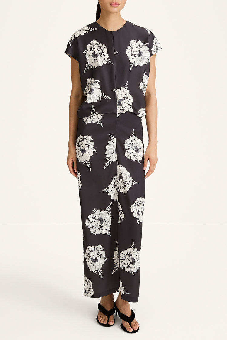 Melrose long dress floral print stylein
