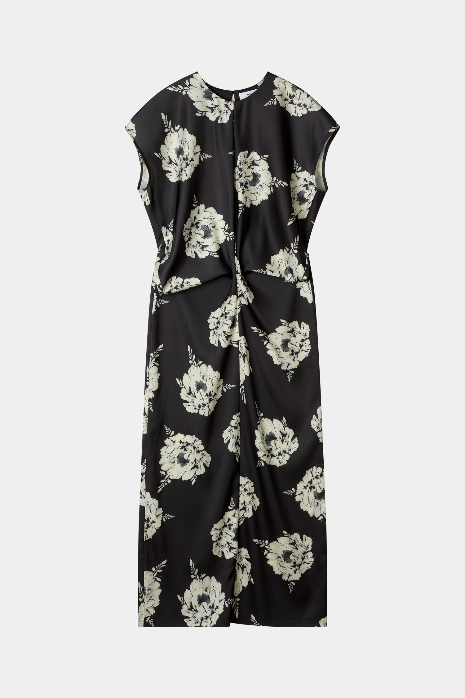 Melrose long dress floral print stylein packshot