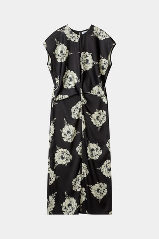 Melrose long dress floral print stylein packshot