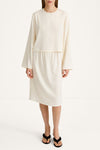 WIDE SLEEVE BLOUSE STYLEIN Mirai cream model image