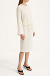 WIDE SLEEVE BLOUSE STYLEIN Mirai cream side
