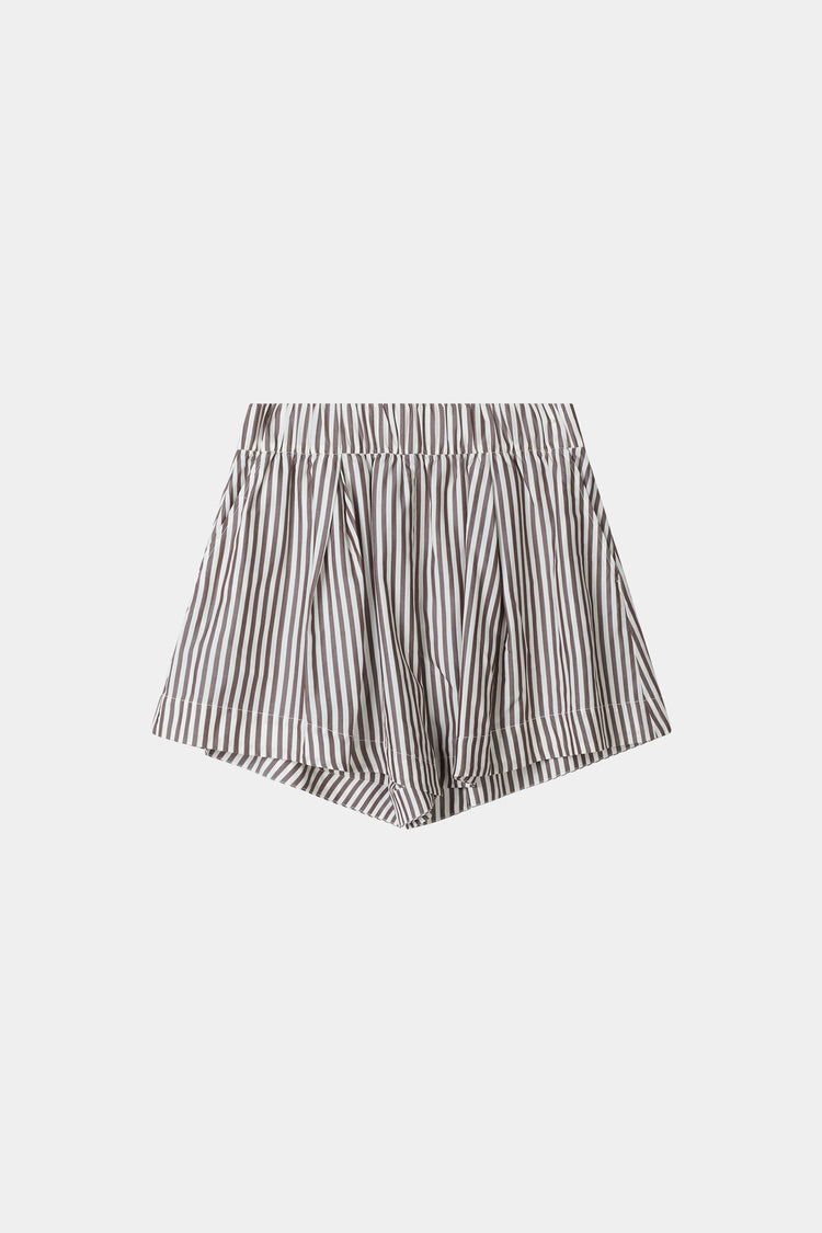 Jojo shorts brown stripe stylein packshot