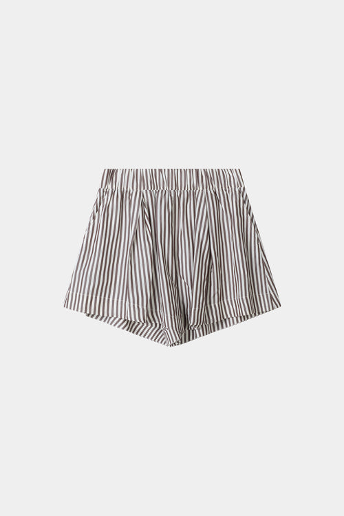 Mojo shorts brown stripe stylein packshot