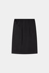 Molene midi satin skirt black stylein packshot