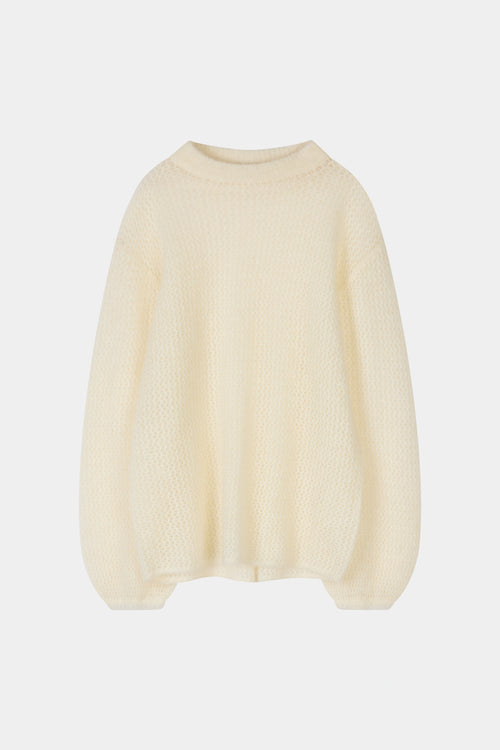 Nella long sleeve sweater cream stylein packshot