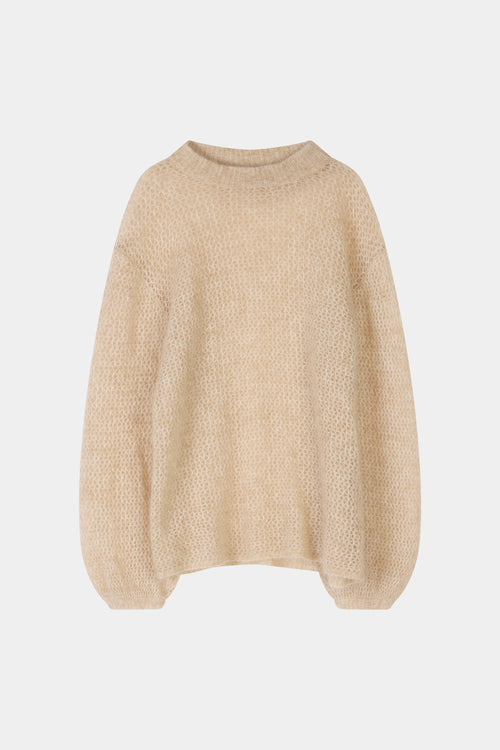 Nella long sleeve sweater oyster stylein packshot