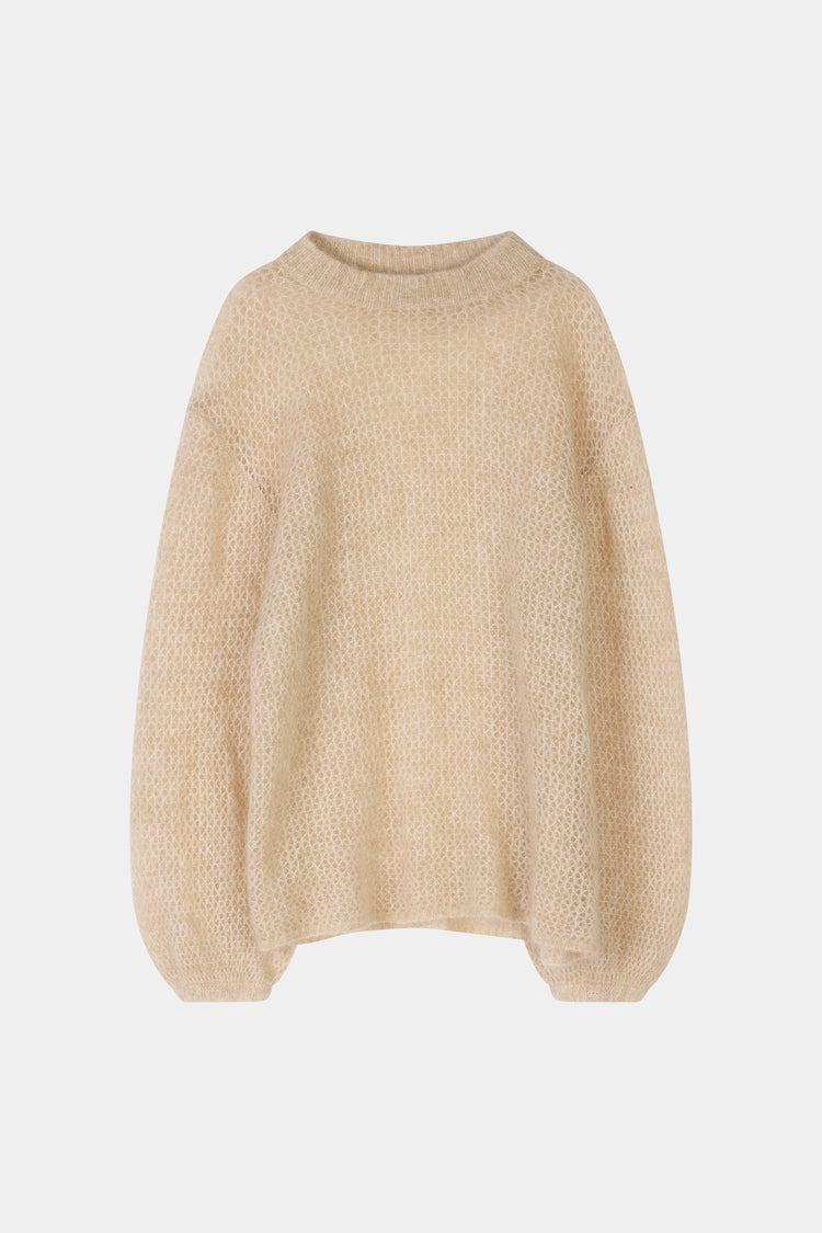 Nella long sleeve sweater oyster stylein packshot