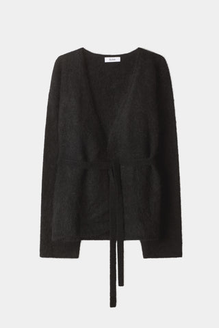 Neriselle mohair cardigan black stylein packshot