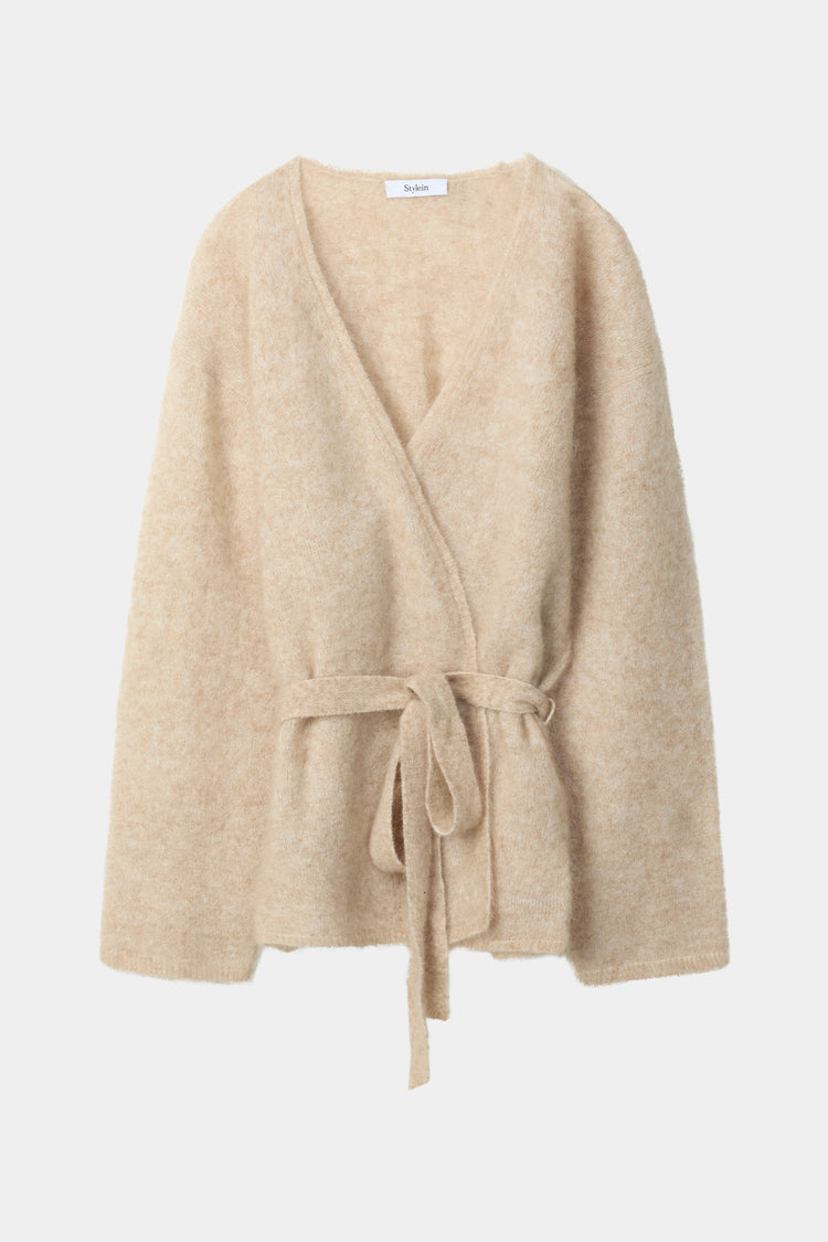 Neriselle mohair cardigan oyster stylein packshot