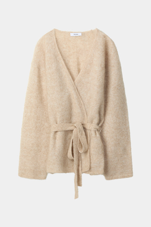 Neriselle mohair cardigan oyster stylein packshot