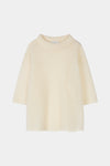 Nia short sleeve sweater cream stylein packshot