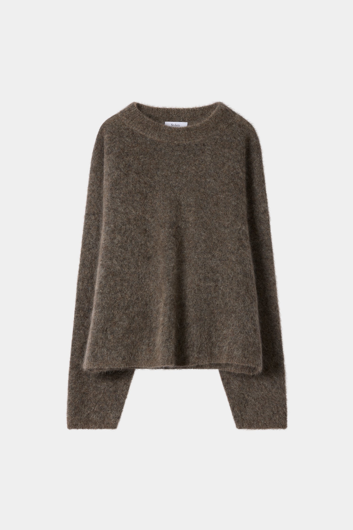 Brown knitted sweater Stylein Norena Packshot