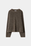 Brown knitted sweater Stylein Norena Packshot