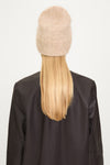Nyla beanie mohair blend oyster stylein model image back