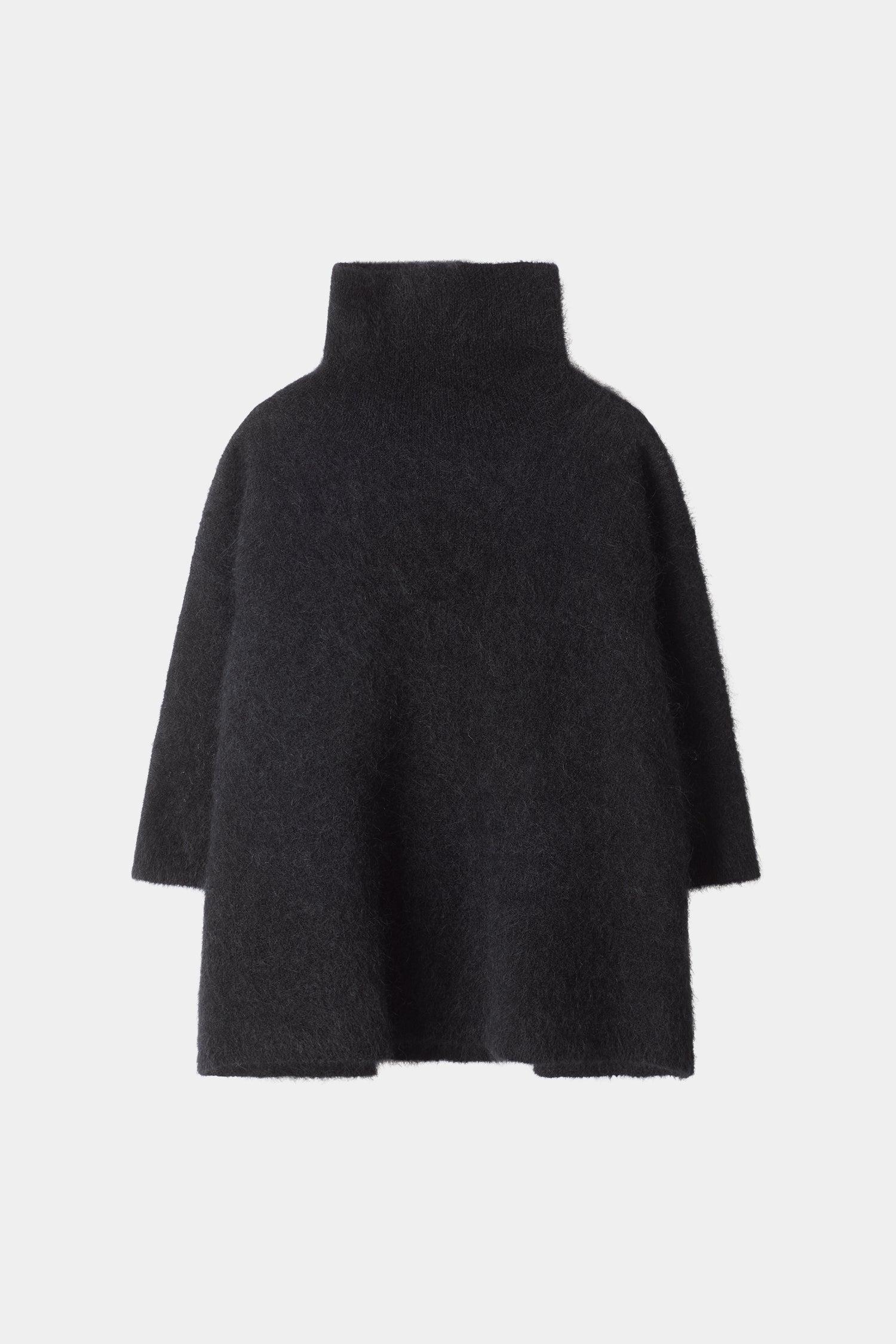 Nyssa short sleeve knitted top black stylein packshot 