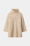 Nyssa short sleeve knitted top oyster stylein packshot