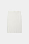 Pearla ribbed knit midi long skirt merino wool cream stylein packshot