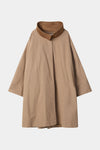 Sable coat trench cotton hazel brown stylein packshot