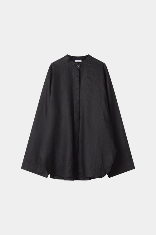 Sandria linen shirt coffee stylein packshot