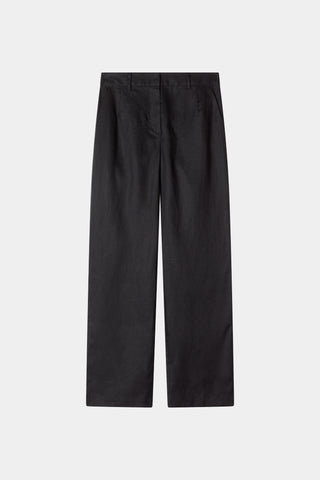 Sandrine linen trousers coffee stylein packshot