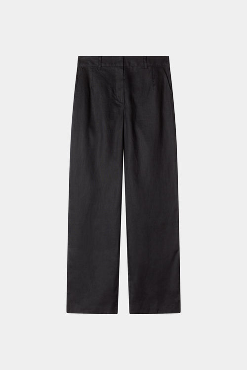 Sandrine linen trousers coffee stylein packshot