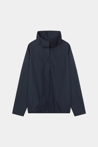 Sarou short trench jacket navy stylein packshot