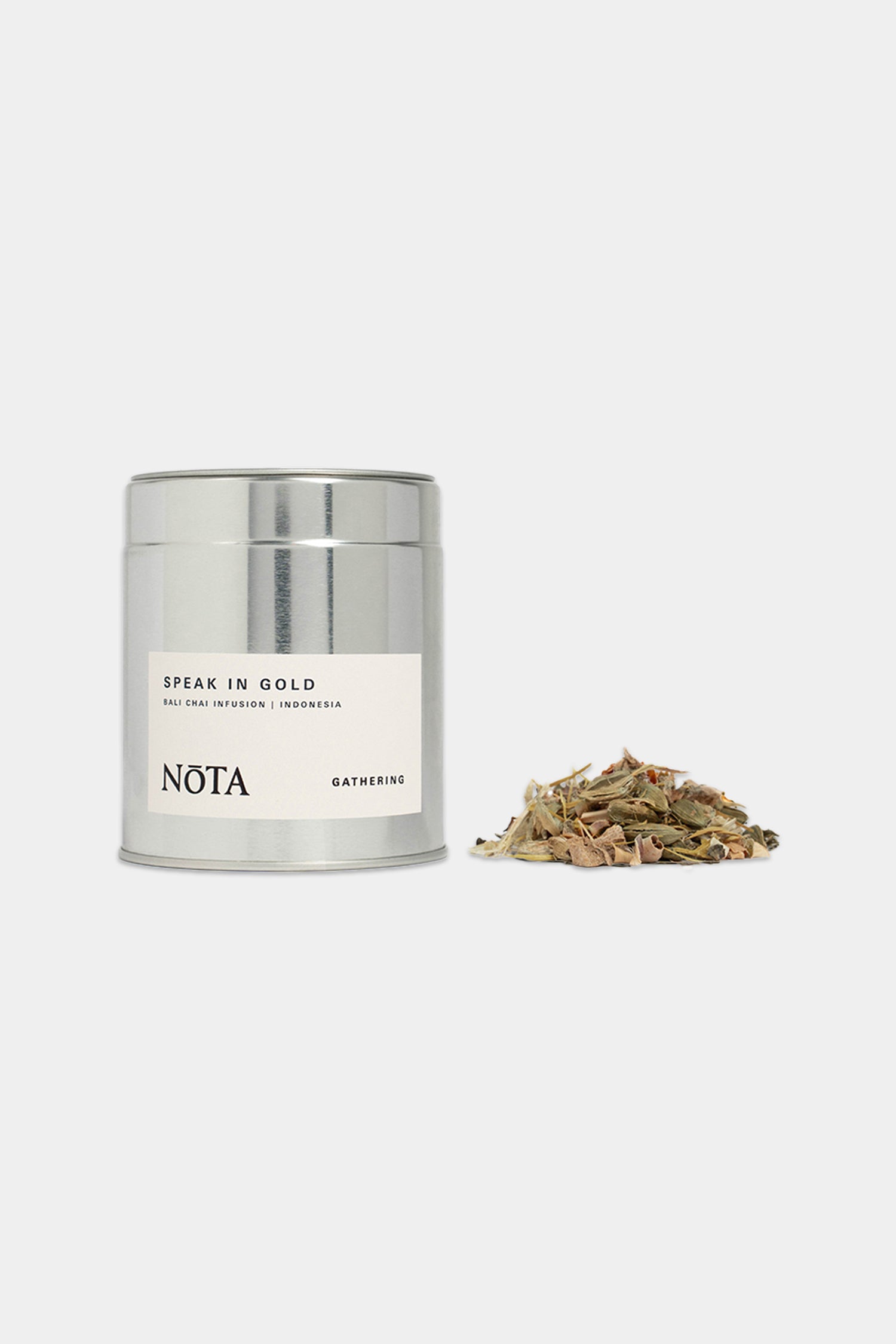 Speak in gold tea nota stylein packshot