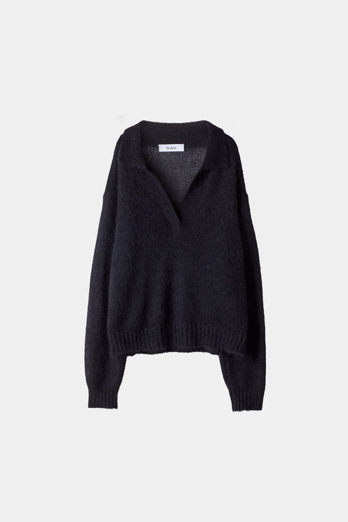 NAIRI SWEATER - BLACK