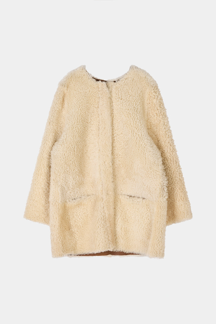 Veda jacket ecru stylein packshot front