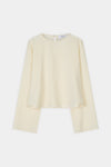 WIDE SLEEVE BLOUSE STYLEIN Mirai cream packshot