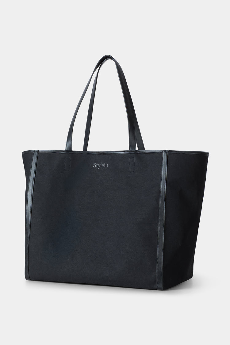 Yacht bag xl canvas black stylein packshot side