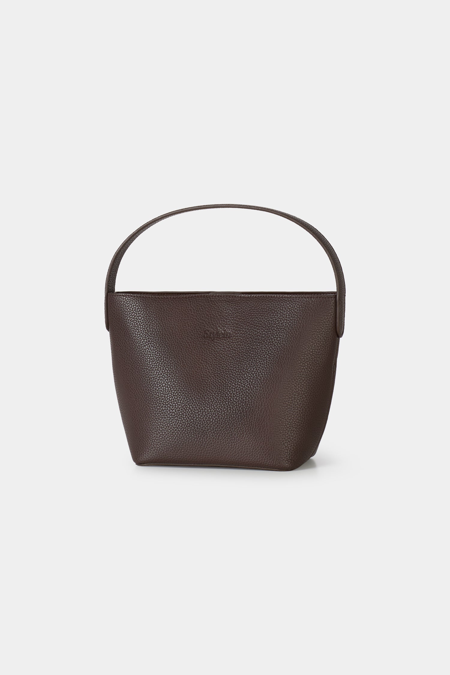 Youness mini bag faux leather coffee stylein packshot